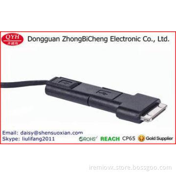 Multi-functional retractable mini usb micro usb 30pin usb 3